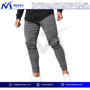 Jogger pour homme coupe décontractée avec matériau polaire doux taille moyenne élastique pour se prélasser et activités de plein air tenues décontractées - Product Image 3