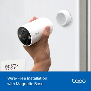 Tplink tapo กล้องรักษาความปลอดภัยไร้สายแบตเตอรี่2K ใช้ไฟในร่ม/กลางแจ้ง C425ทาโปแบบแม่เหล็ก - Product Image 6