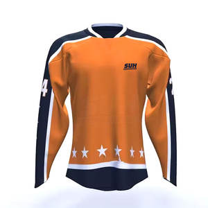 Jersey de Hockey sobre Hielo Transpirable, Ligero, de Alta Calidad, Talla Grande, de Secado Rápido, Precio Razonable, Venta al Por Mayor, Más Vendido en Línea - Product Image 1