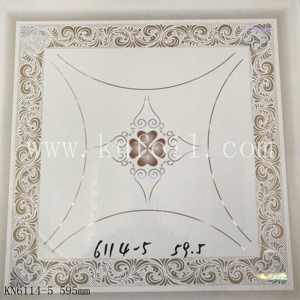 595*595 mét giá thấp nhà máy trực tiếp nhà cung cấp PVC trần Panel PVC với thiết kế mới - Product Image 3