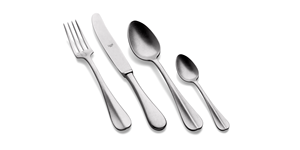 Ensemble de couverts en argent fini mat élégant pour Table de cuisine Ustensiles élégants en acier inoxydable pour Restaurant à la maison et café - Product Image 6