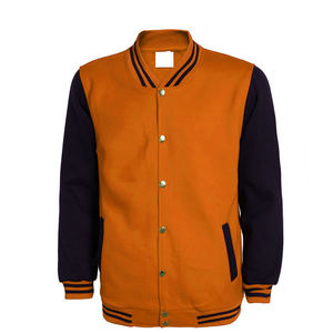 Vente en gros de vestes universitaires de baseball grande taille OEM de haute qualité brodées en chenille Bomber Letterman College - Product Image 3