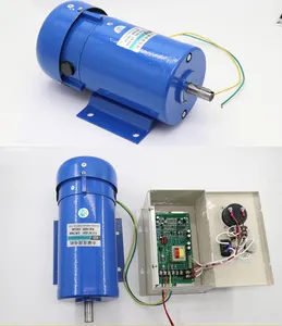 High Power 220V 750W 1200W DC Permanent Magnet Motor with Adjustable Speed and Direction - Ideal for High-Speed Applications