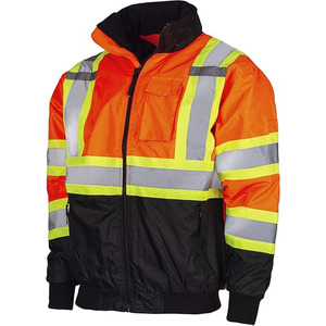 Vestes de sécurité routière Vêtements de sécurité réfléchissants haute visibilité pour hommes Vestes de conception personnalisée de bonne qualité Fabriquées par des sports habillés - Product Image 3