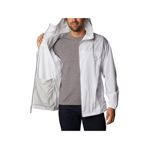 <b>Men's</b> <b>Rain</b> <b>Jacket</b> for Outdoor Performance Seamless Design with Quick Dry Breathable Canvas <b>Lightweight</b> Feel - Product Image 5
