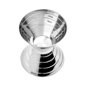 Jigger multi-mesures en acier inoxydable de qualité supérieure avec marquages clairs en ml, outil de mesure précis pour les barman professionnels - Product Image 2