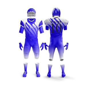 Uniforme de Fútbol Americano Personalizado al por Mayor con Impresión por Sublimación y Bordado |   Pantalones Jersey OEM - Product Image 2