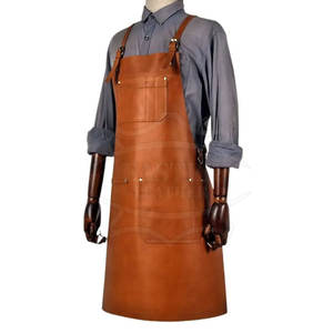 Tablier de soudeur robuste sur mesure, ignifuge, durable, lavable, vêtement de sécurité en cuir personnalisable - Product Image 3