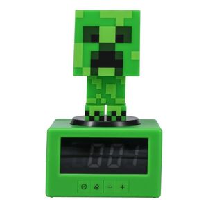 นาฬิกาปลุก LED รูป Creeper จากเกม Minecraft ดีไซน์ทันสมัยทรงสี่เหลี่ยม ใช้พลังงานจากแบตเตอรี่ นาฬิกาดิจิตอล - Product Image 3