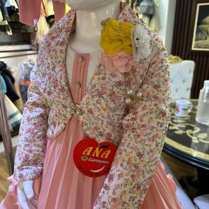 Colección 2024 vestido con volantes y sombrero para invierno nueva colección de invierno de ropa de fiesta para niña Bebé Vestidos Elegantes de la mejor calidad - Product Image 5