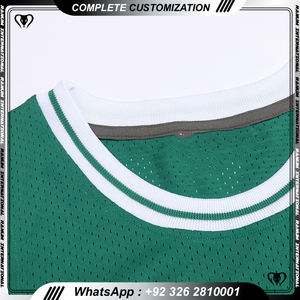 Camiseta de baloncesto de todos los equipos, Camiseta deportiva de hombre cosida con bordado de alta calidad, camisetas - Product Image 4