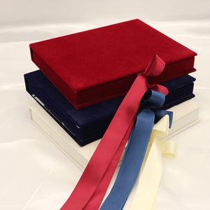 Luxury Custom Burgundy Velvet <strong>Boxes</strong> for <strong>Wedding</strong> Invitations 5x7 <strong>Wedding</strong> <strong>Card</strong> <strong>Boxes</strong> Invitation Box <strong>Card</strong> Quinceanera 15 16 Invite - Product Image 4