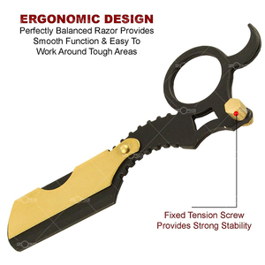 Nouveau design rasoir à prix bon marché avec emballage personnalisé couleur et logo quantité en vrac fabriqué par zurg International - Product Image 5