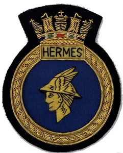 Haute qualité tactique épée Logo feutre patchs fil d'or Badge crête brodé tissu insignes paillettes pour uniforme scolaire chapeau - Product Image 3
