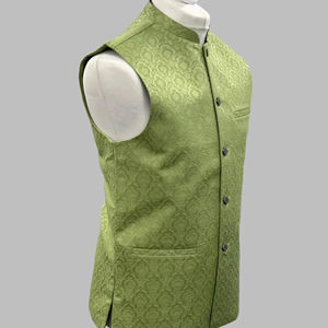 เสื้อกั๊กแขนกุดระบายอากาศได้ดีวัฒนธรรมดั้งเดิมของผู้ชายฤดูร้อนเย็บพรีเมียมสำหรับตลาดขายส่งและสินค้าส่งออก - Product Image 1