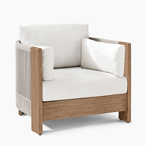 Best Selling Modern Dining Chairs with Teak Wood Frame Plush Foam Cushioning Dining Room Furniture for Restaurants Villas Hotels - Product Image 1