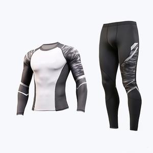 GAF Meilleures ventes Vente en gros MMA Set Your Own Bjj Rash Guard pour hommes femmes Jiu Jitsu Rash Guards Logo personnalisé sublimé - Product Image 2