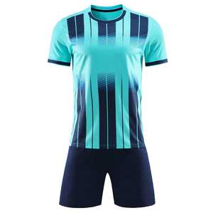 Maillots de football personnalisés en polyester respirant pour hommes, ensembles d'uniformes de football, vêtements de football, ensembles de maillots de football, ensembles complets - Product Image 4