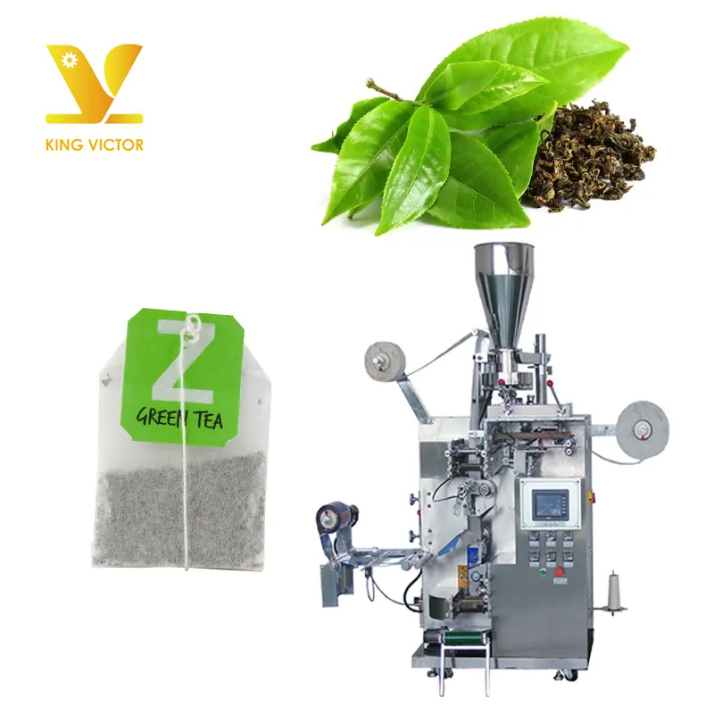 Máquina envasadora de bolsas de té verde KV Máquinas envasadoras automáticas de bolsas de té de alta tecnología