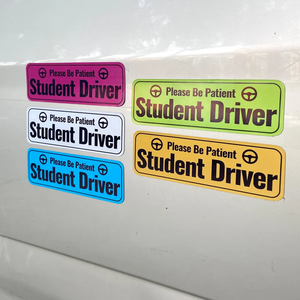 Personalizado impermeable troquelado magnético reflectante bebé <span class=keywords><strong>a</strong></span> <span class=keywords><strong>bordo</strong></span> signo imán <span class=keywords><strong>coche</strong></span> pegatina para parachoques - Product Image 6