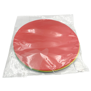 6 cái vòng TPR không trượt nhiều màu sàn đánh dấu cho phòng tập thể dục bóng đá bóng đá tốc độ nhanh nhẹn đào tạo nón phẳng - Product Image 4