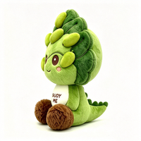 Peluche personnalisée en forme de chou chinois, animal en peluche en forme de légume vert à feuilles.