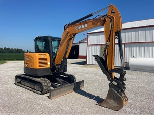 Mini pelle sur chenilles originale Case CX60C à vendre - Product Image 4