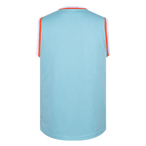 Camiseta de Baloncesto Ligera para la Liga de Verano, Tejido Suave al Tacto, Abertura Amplia en los Brazos, Máximo Movimiento, Alta Visibilidad, Estilo Deportivo - Product Image 2