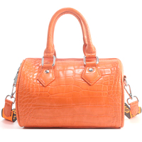 Sacs à main personnalisables en cuir de crocodile pour femmes, sac à bandoulière estampé ODM/OEM fourre-tout avec chaîne lettre écharpe pour l'automne et l'hiver
