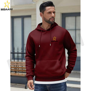 เสื้อฮู้ดแบบสวมหัวบุขนแกะ แขนยาว มีเชือกผูก กระเป๋าแบบคังก้า สำหรับผู้ชายและผู้หญิง - Product Image 6