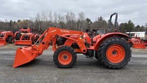 Tractor de Ruedas M5660SUHD 4x4 4WD de 65HP con Cargador Frontal y Cucharón de Acoplamiento Rápido para Uso Agrícola - Product Image 2