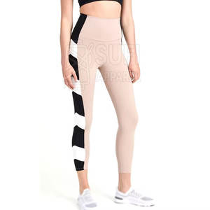 Leggings de fitness pour femmes en gros, taille haute, respirants, tricotés, design sans couture, service OEM pour une bonne vente - Product Image 1