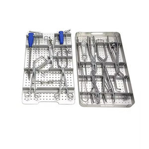 Juego de Instrumentos Ortopédicos Manuales de Alta Calidad para Cirugía de Reconstrucción Pélvica, Placa Quirúrgica de Acero MOL Surginexa SR-OP-0150 - Product Image 3