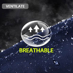 Veste coupe-vent zippée en nylon imprimé personnalisable Léger dégradé Survêtement en polyester pour homme Vintage Denim pour l'hiver - Product Image 4