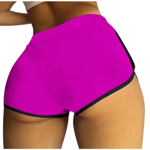 Short de sport taille haute pour femme, effet push-up, moulant, pour le yoga et l'entraînement - Product Image 4