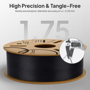 เส้นพลาสติกสำหรับเครื่องพิมพ์สามมิติ Elegoo PLA-CF คาร์บอนไฟเบอร์ TPE/PCL/HIPS/PETG/TPU/ABS น้ำหนักสุทธิ 5 กก. ขั้นต่ำสั่งซื้อ 1 กก. บริการผลิตแบบอัดรีด - Product Image 5