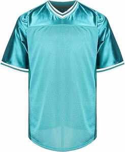 Streetwear Chemises de football américain vintage Maillot de football américain surdimensionné au design boxé personnalisé en gros - Product Image 3