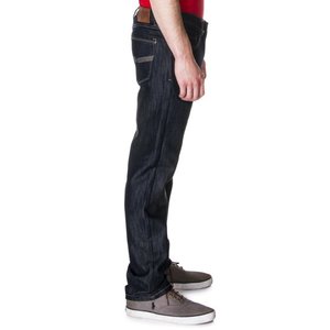 กางเกงยีนส์ผู้ชายสีคราม sanforized selvedge กางเกงยีนส์พอดีตัวปกติ - Product Image 4