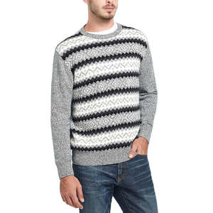 Maglione da Sci Vintage da Uomo Stile Fair Isle, Impermeabile, Antivento, Taglia Extra Large 2, Materiale Impermeabile, con Cappuccio e Cerniera, Taglia Plus, Riscaldato - Product Image 1