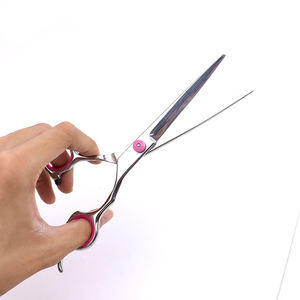 Tijera de afeitar profesional hecha a medida con mango elegante Corte de cabello de alta calidad para uso en salón Punta de hoja afilada - Product Image 5