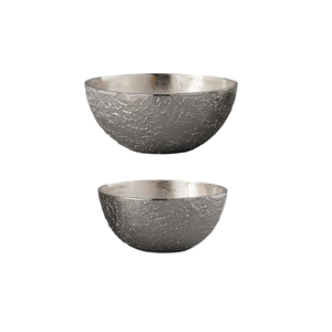 Cuenco para servir de metal con acabado de color antiguo moderno de metal para el hogar, vajilla y restaurante, cuenco decorativo con fecha de fruta y ensalada - Product Image 3