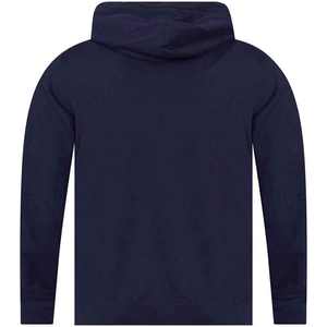 Sudadera con capucha azul marino para hombre Premium Suéter con logotipo en relieve de alta calidad con capucha extragrande 3D personalizada y bordado - Product Image 3