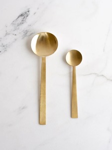 Direct Factory Supply Multi-Purpose <b>Gold</b> Plated Brass <b>Spoons</b> Mirror Long Handle for Party <b>Serving</b> Cooking-Eco-Friendly Wholesale - Product Image 3