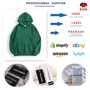 Sudadera con Capucha para Hombre Ryan Pro Gear con Logotipo Personalizado en la Parte Delantera, Tejido de Felpa 100% Algodón, Transpirable, Informal, para Invierno, OEM - Product Image 2