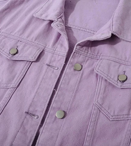 แจ็กเก็ตยีนส์สำหรับผู้ชาย, แจ็กเก็ตยีนส์สำหรับใส่ทำงานสไตล์วินเทจแจ็กเก็ตยีนส์อเนกประสงค์สำหรับผู้ชายผ้าฝ้าย - Product Image 4