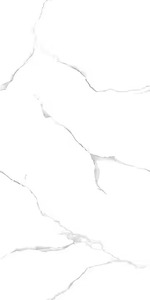 Staturio Classic 600x1200 9mm Carreaux de céramique blancs Revêtement de sol émaillé moderne aspect marbre Premium - Product Image 5