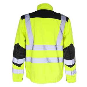 Chaqueta de Seguridad Personalizable con Cuello Alto de Lona para Primavera, con Logotipo Personalizado, Transpirable, Precio al por Mayor, Hecha en Pakistán 2025 - Product Image 4