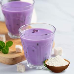 1kg Premium Vegan Taro Milk Tea Powder Taiwán Bubble Tea Ingredientes Suministro en bolsa Embalaje - Product Image 2