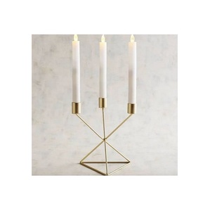 Trendy Wholesale Brass Candle <b>Holders</b> with <b>Hammered</b> Design Eco-Friendly Handmade for Home & Christmas Decorations - Product Image 3