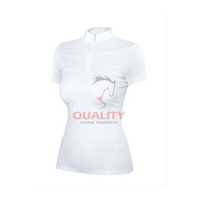 Chemises de spectacle équestre haut de gamme pour femmes en tissu doux à séchage rapide idéal pour les chemises de spectacle d'entraînement à l'équitation - Product Image 3